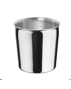 Bicchiere inox comunità circondariale Ø 7,9 x h 7,9 cm Lt. 0,29