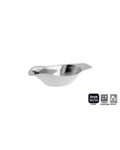 Salsiera senza base Cl.20 in acciao inox 18/10