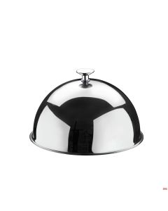 Cloche Inox semisferiche con pomolo Ø da 22 a 28 cm Pinti