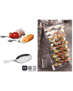 Espositore zakouski 60 pezzi 21,5x34 cm