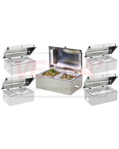 Bacinelle in Porcellana da GN 1/1 a GN 1/3 h 65