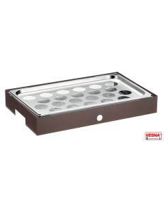 Vassoio refrigerato porta yogurt 22 spazi Base/caffè