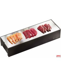 Espositori small refrigerati multiuso inox in 4 colori Pinti Caleido