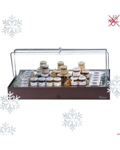 Vetrinette refrigerate per Burro e Marmellata da banco C/base
