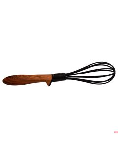 Frusta antiaderente no PFOA 31,5 cm Chalet manico nylon ABS effetto legno anticalore Pinti