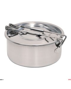 Schiscetta pietanziera portavivande Ø interno 120 x h 57 mm Lt 0,6 gr. 210 Pinti 