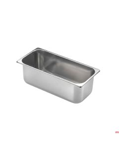 Bacinella gelato Inox cm 36X16,5 h 15