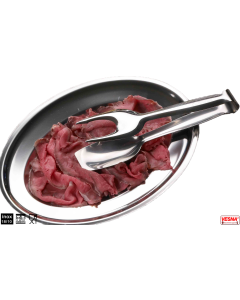 Molla pinza per arrosto in acciaio inox 24 cm  