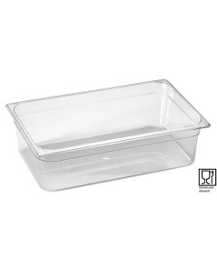 Bacinelle PC Gastronorm 1/1 h da 65 a 200 mm sovrapponibili