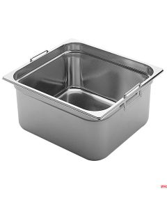 Bacinella Pinti inox Gastronorm 1/1 h mm 200 maniglia rientrante