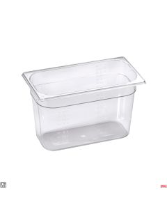 Bacinella Policarbonato Gastronorm 1/3 h 100 mm sovrapponibile
