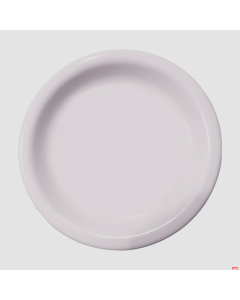 Piatto porcellana colore bianco per servire pane Ø 16,5 cm 5 pezzi