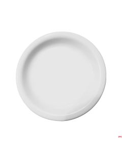 Piatto porcellana bianco servire Pane Torte Ø 16,5 cm 