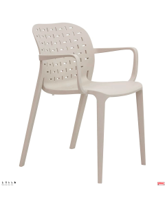 Poltroncine in polipropilene rinforzate fibra di vetro colore-T-Terra