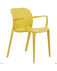 Poltroncine in polipropilene rinforzate fibra di vetro in 7 colori 4 pezzi