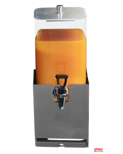 Distributore succhi 7 Litri con base in acciaio colore Carbone
