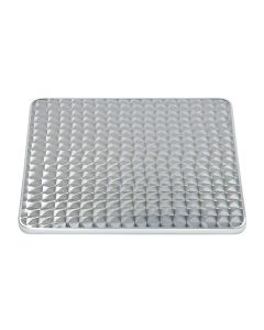 Piano tavolo in acciaio per esterno cm 70 x 70 2 pezzi