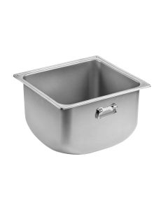 Pentola cuocipasta a induzione e tutti fuochi inox 18/10 Lt. 22