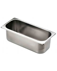 Vaschette per gelato Inox da cm 36 x 16,5 scegli altezza