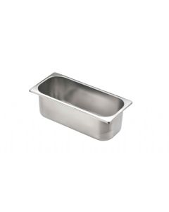 Bacinella per gelato Inox cm 36X16,5 h 8