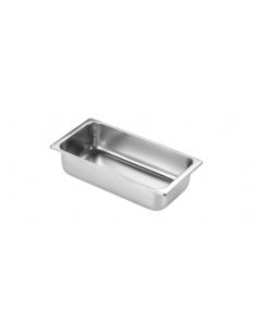Bacinella Inox per gelato cm 33x16,5 h 8