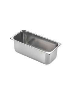 Bacinella Inox per gelato cm 42x20 h 25