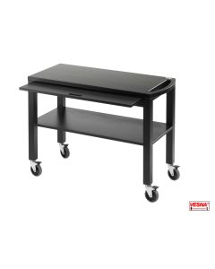 Carrello in legno servizio in sala con piano estraibile 102 x 45 x h 85 cm Pinti