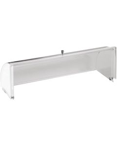 Cupola rettangolare apribile in policarbonato 53 cm