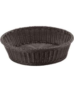 Cesta Pane rotonda 48x12 cm wengè Buffet Pinti 