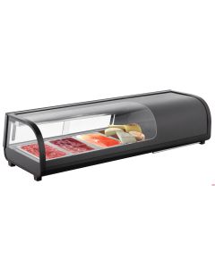 Espositore frigo con Bacinelle GN 1/3 x 4 Pz inclusi nel prezzo