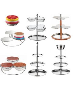 Carosello porta vivande e torte