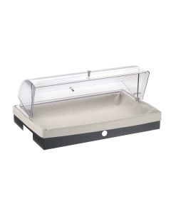 Espositore Cesta Pane in tessuto con cupola completo di base in 4 colori