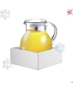 Portacaraffa inox 18/10 per succhi +caraffa refrigerato completo 
