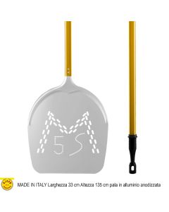 Pala-in Offerta- pizza Margherita  in lega di alluminio anodizzata L 33 x H 135