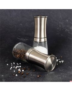 Macina Sale Pepe Spezie in acciaio Inox & Vetro Ø 6 H 17,0 cm