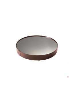Piatto refrigerato multiuso tondo ø 43 x h 5,5 cm corten