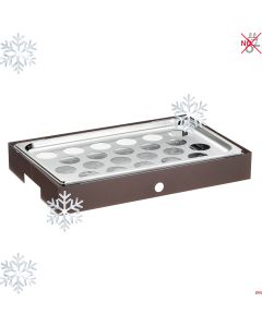 Vassoio refrigerato porta yogurt 22 spazi Base Caffè