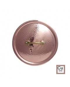 Coperchio in rame cesellato Ø 30 cm