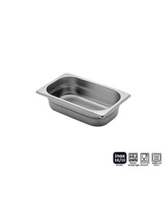Bacinella Pinti inox Gastronorm 1/4 h 40 mm sovrapponibile