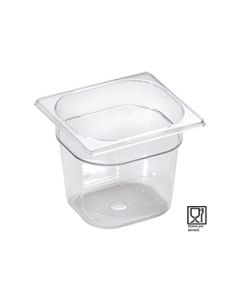 Bacinella PC Gastronorm 1/6 h mm 150 sovrapponibile