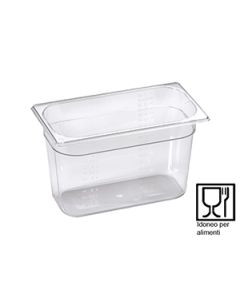 Bacinella Policarbonato Gastronorm 1/3 h 150 mm sovrapponibile