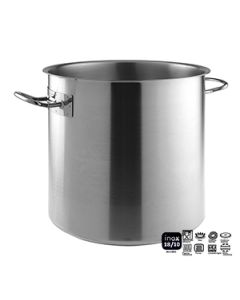 Pentola Inox 18/10 Ø 20xh20 cm Lt.6¼ Catering Expo Hotel