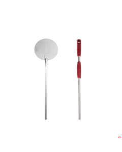 Pala sfornare Ø 25 inox 18/10 M/ scorrevole da 200 cm