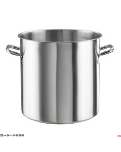 Pentola Inox Ø 24 x h 24 Lt. 10,75 Tender
