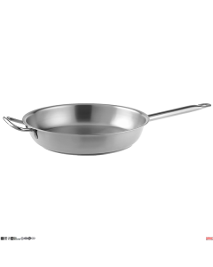 Padella acciaio inox professionale 1/M e maniglia Ø 36 cm Lt. 6,80 Master