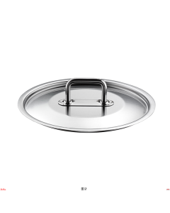 Coperchio piano con maniglia Ø 16 cm Master