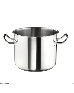 Pentola bassa Ø 18 cm Lt. 3,55 acciaio inox professionale Master