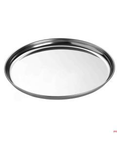 Vassoio tondo inox 18/10 da Ø da 24 a 36 cm Tender Pinti–Altri vassoi nei correlati