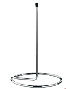 Scoladecanter inox h 30 cm base tonda in filo