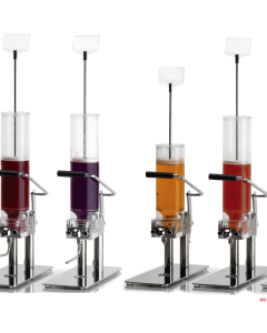 Distributore marmellata Lt. 0,7 base Acciaio Inox Jambee
